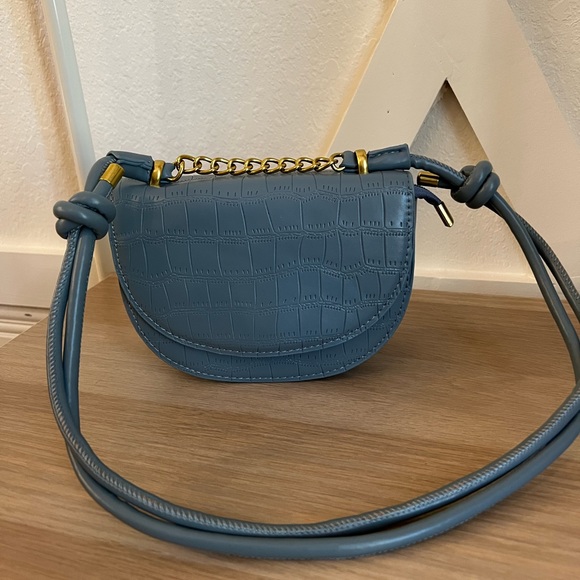 Sabo Skirt Handbags - SABO SKIRT Dusty Blue Handbag